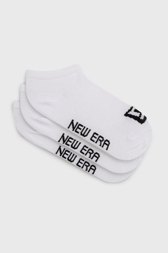 Шкарпетки New Era (3-pack) колір білий (2660771)