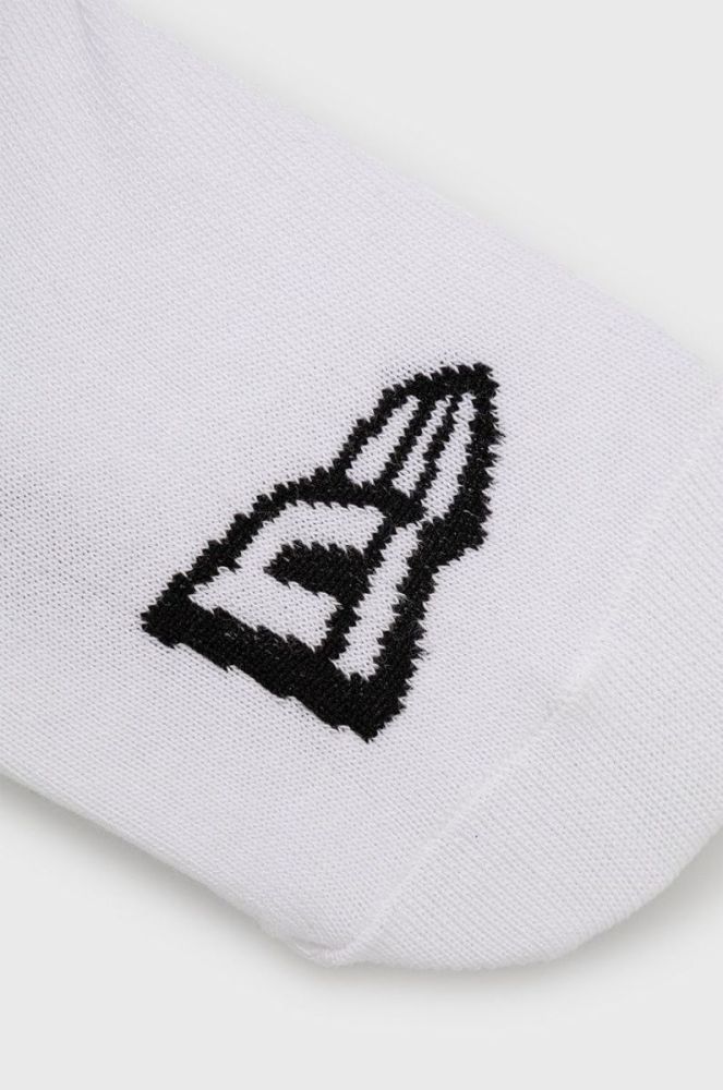 Шкарпетки New Era (3-pack) колір сірий фото 2