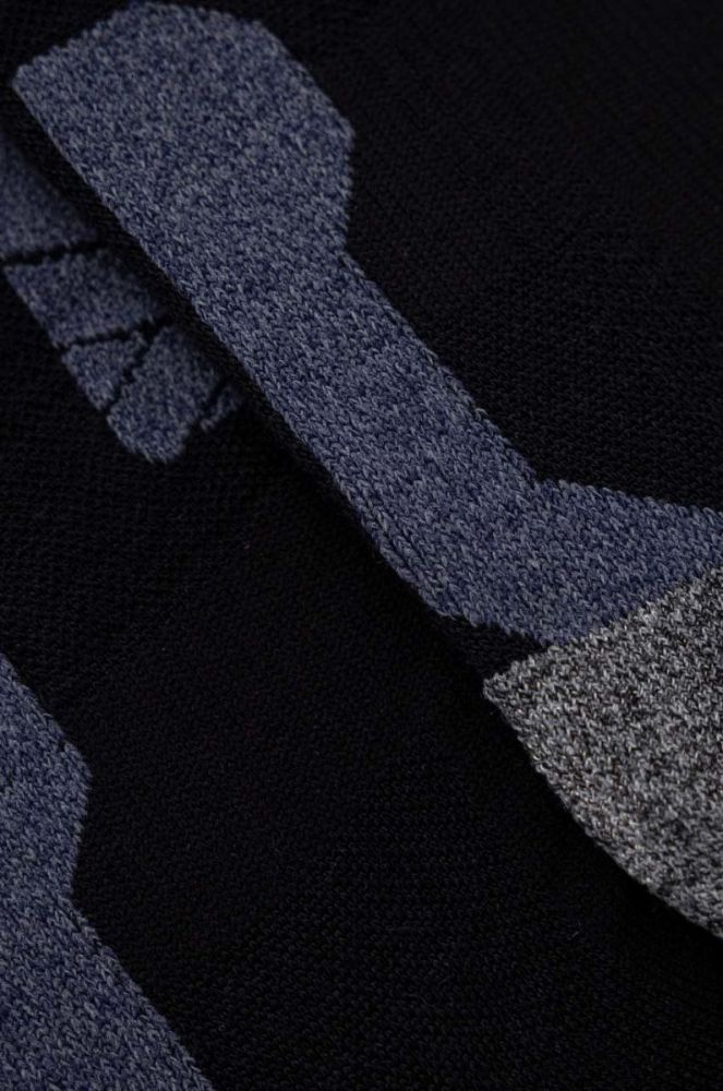 Лижні шкарпетки X-Socks Carve Silver 4.0 колір чорний фото 2