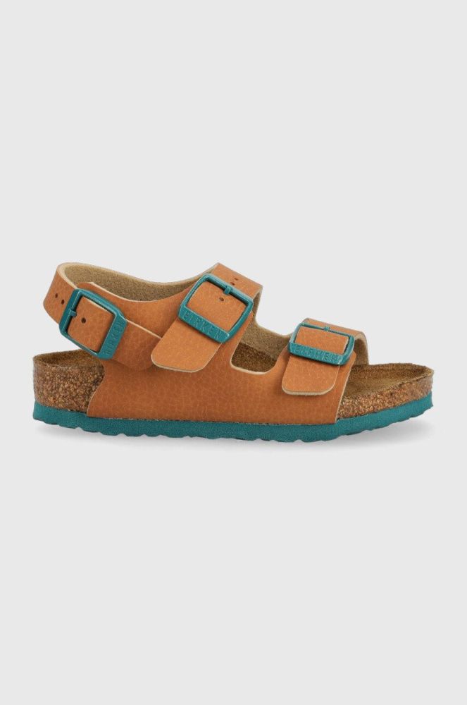 Дитячі сандалі Birkenstock колір коричневий Narrow Width