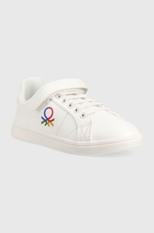 Дитячі кросівки United Colors of Benetton колір білий (2571545) фото 2