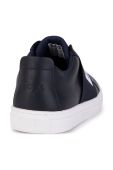 Дитячі шкіряні кросівки BOSS колір синій