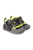 Дитячі шкіряні кросівки Biomecanics колір сірий (2732532)