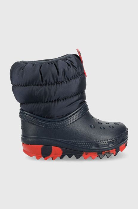 Дитячі чоботи Crocs колір синій (2714148)