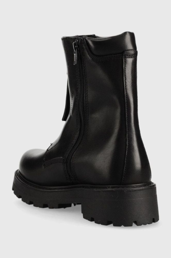 Шкіряні черевики Vagabond Shoemakers Cosmo 2.0 жіночі колір чорний на платформі (2778281) фото 3