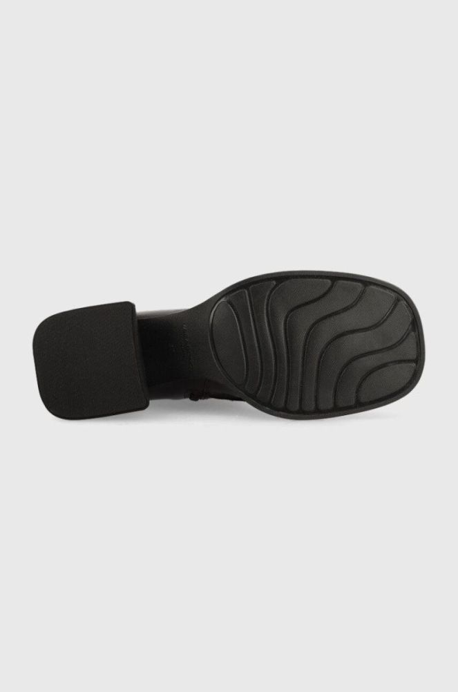 Шкіряні черевики Vagabond Shoemakers Ansie жіночі колір коричневий каблук блок фото 5