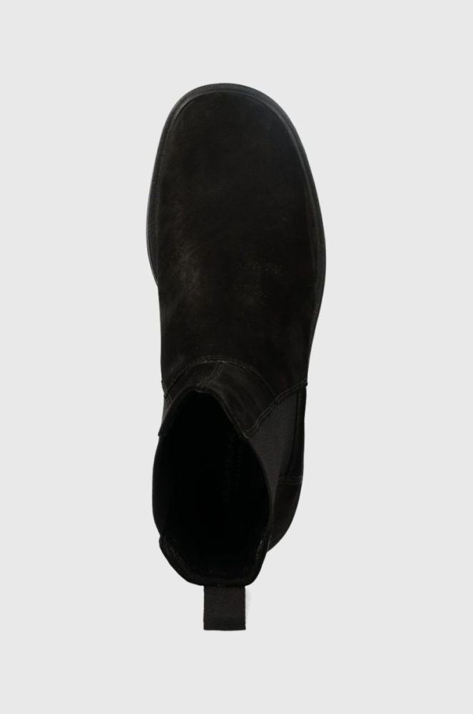 Шкіряні черевики Vagabond Shoemakers Tara жіночі колір чорний на платформі фото 4