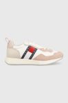 Кросівки Tommy Jeans Track Cleat колір білий (2562999) Кросівки Tommy Jeans Track Cleat колір білий (2562999)