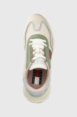 Кросівки Tommy Jeans Fashion Retro Run колір бежевий