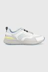 Кросівки Tommy Hilfiger Feminine Material Mix Runner колір блакитний Кросівки Tommy Hilfiger Feminine Material Mix Runner колір блакитний