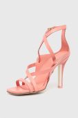Шкіряні туфлі Tommy Hilfiger Elevated Th High Heel колір рожевий Шкіряні туфлі Tommy Hilfiger Elevated Th High Heel колір рожевий