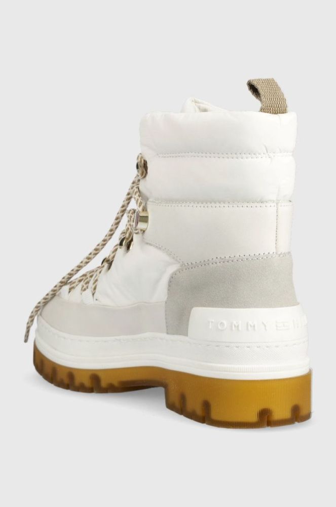 Черевики Tommy Hilfiger Laced Outdoor Boot колір білий фото 3
