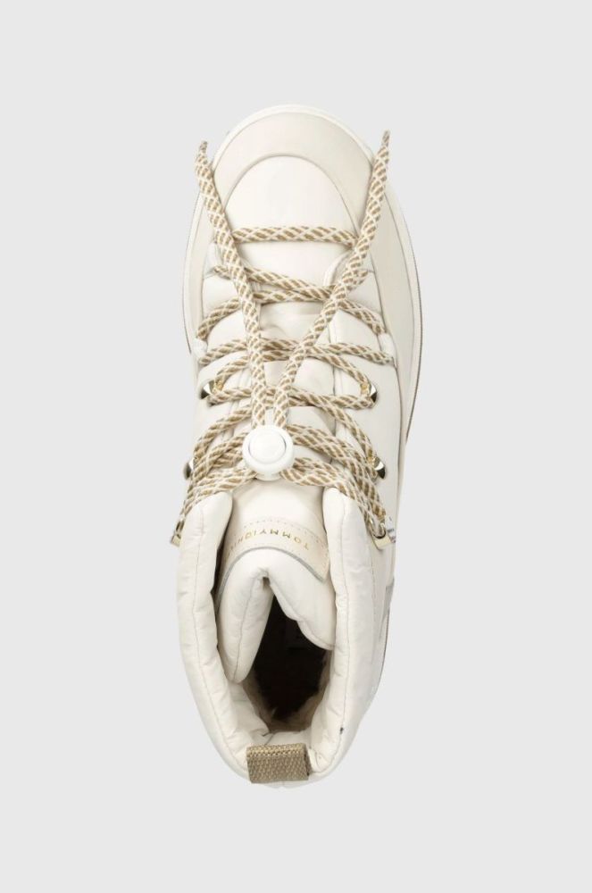 Черевики Tommy Hilfiger Laced Outdoor Boot колір білий фото 4