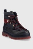 Зимові чоботи Tommy Hilfiger Laced Outdoor Boot колір синій