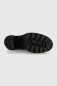 Черевики Tommy Jeans Tommy Jeans Heeled Boot жіночі колір чорний каблук блок (2715628) Черевики Tommy Jeans Tommy Jeans Heeled Boot жіночі колір чорний каблук блок (2715628)