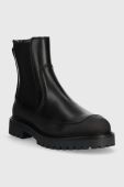 Черевики Gant Dalmont жіночі колір чорний на плоскому ходу