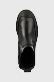 Черевики Gant Dalmont жіночі колір чорний на плоскому ходу