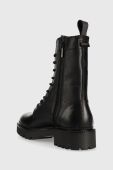 Шкіряні черевики Gant Kelliin жіночі колір чорний на платформі