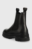 Шкіряні черевики Gant Monthike жіночі колір чорний на платформі (2876018) Шкіряні черевики Gant Monthike жіночі колір чорний на платформі (2876018)