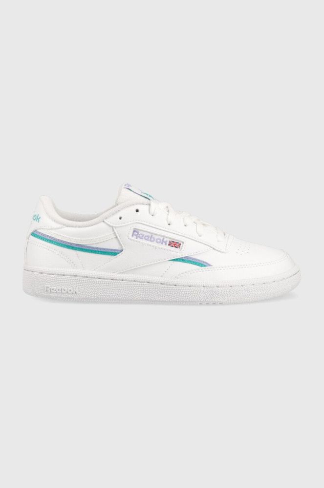 Кросівки Reebok Classic CLUB C 85 GY9733 колір білий GY9733-WH/LIL/CL