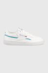Кросівки Reebok Classic CLUB C 85 GY9733 колір білий GY9733-WH/LIL/CL Кросівки Reebok Classic CLUB C 85 GY9733 колір білий GY9733-WH/LIL/CL