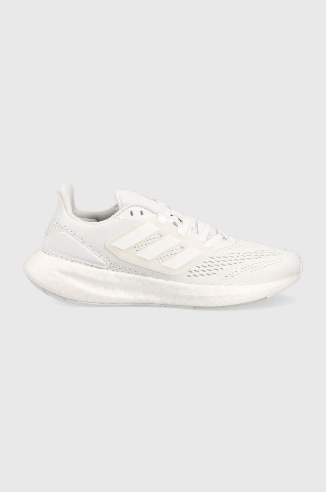 Бігові кросівки adidas Performance Pureboost 22 колір білий (2527336)