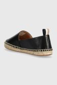 Шкіряні еспадрилі BOSS Madeira Slon колір чорний