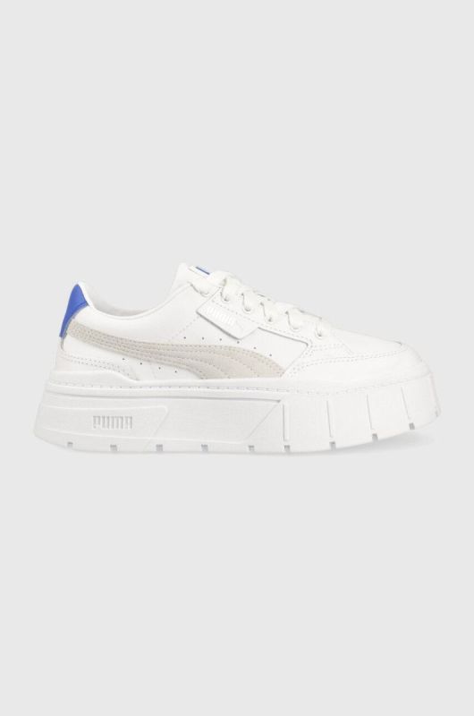 Шкіряні кросівки Puma Mayze Stack Wns колір білий 384363-01 (3201930)
