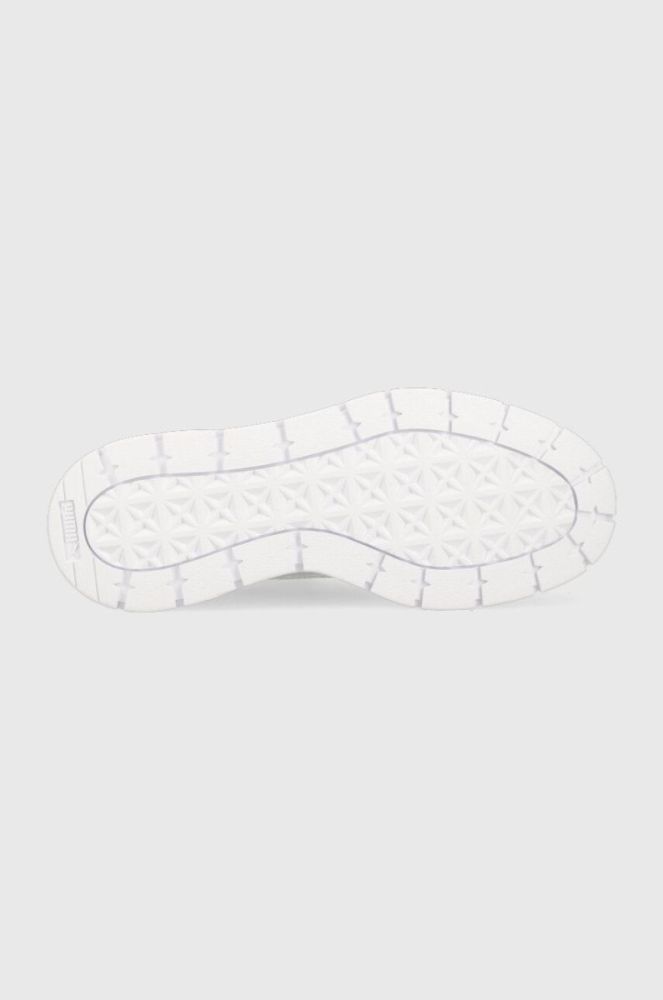 Шкіряні кросівки Puma Mayze Stack Wns колір білий 384363-01 (3201930) фото 5