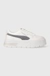 Шкіряні кросівки Puma Mayze Stack Wns колір білий 384363-01 (3364442) Шкіряні кросівки Puma Mayze Stack Wns колір білий 384363-01 (3364442)
