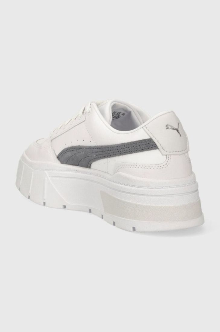 Шкіряні кросівки Puma Mayze Stack Wns колір білий 384363-01 (3364442)