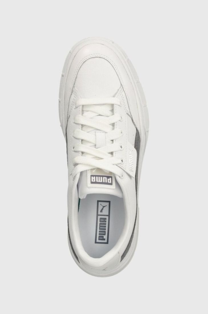 Шкіряні кросівки Puma Mayze Stack Wns колір білий 384363-01 (3364442)
