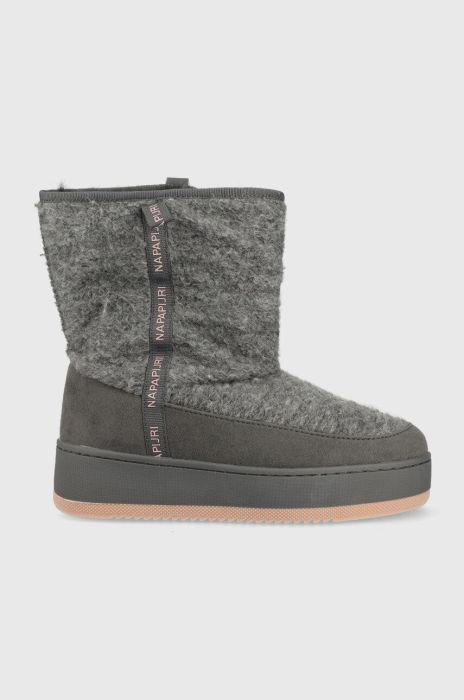 Зимові чоботи Napapijri River жіночі колір сірий