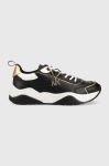 Шкіряні кросівки Armani Exchange колір чорний (2560582) Шкіряні кросівки Armani Exchange колір чорний (2560582)