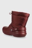 Зимові чоботи Crocs Classic Lined Neo Puff Boot Classic колір бордовий 206630