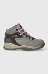 Черевики Columbia Newton Ridge Plus Waterproof жіночі колір сірий Черевики Columbia Newton Ridge Plus Waterproof жіночі колір сірий