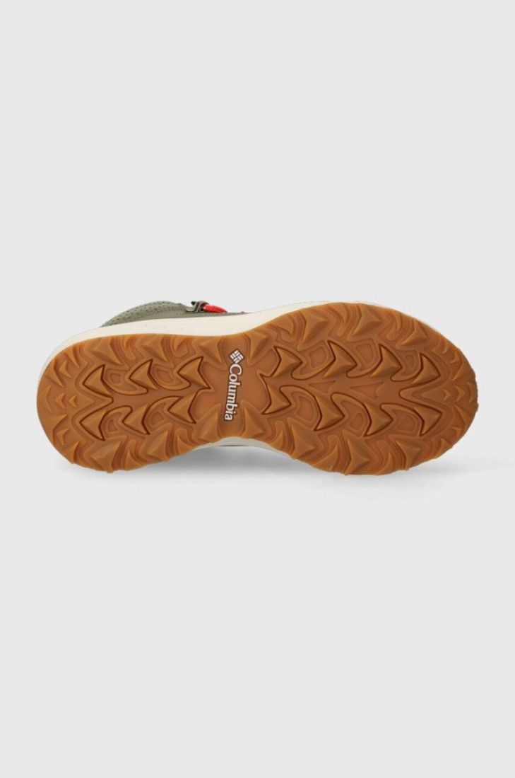 Черевики Columbia Trailstorm Peak Mid жіночі колір зелений