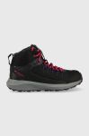 Черевики Columbia Trailstorm Mid Waterproof жіночі колір чорний утеплене Черевики Columbia Trailstorm Mid Waterproof жіночі колір чорний утеплене