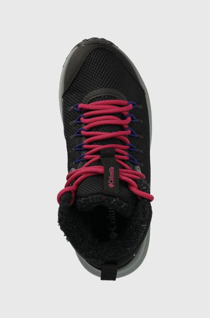 Черевики Columbia Trailstorm Mid Waterproof жіночі колір чорний утеплене