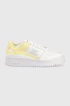 Шкіряні кросівки adidas Originals Forum Bold колір білий Шкіряні кросівки adidas Originals Forum Bold колір білий