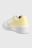 Шкіряні кросівки adidas Originals Forum Bold колір білий