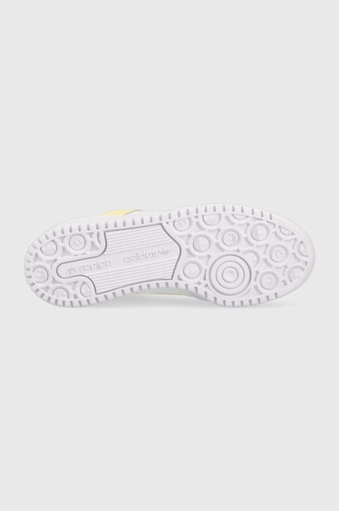 Шкіряні кросівки adidas Originals Forum Bold колір білий фото 5