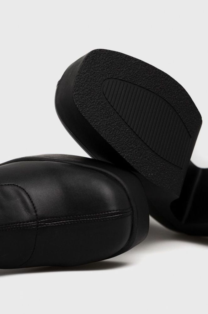 Черевики Aldo Grandstep жіночі колір чорний на платформі фото 4