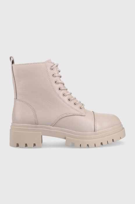 Шкіряні черевики Aldo Bigmark жіночі колір бежевий на платформі (2537078) Шкіряні черевики Aldo Bigmark жіночі колір бежевий на платформі (2537078)