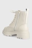Шкіряні черевики Aldo Bigmark жіночі колір бежевий на платформі (2533126)