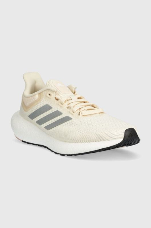 Бігові кросівки adidas Performance Pureboost Jet колір бежевий фото 2