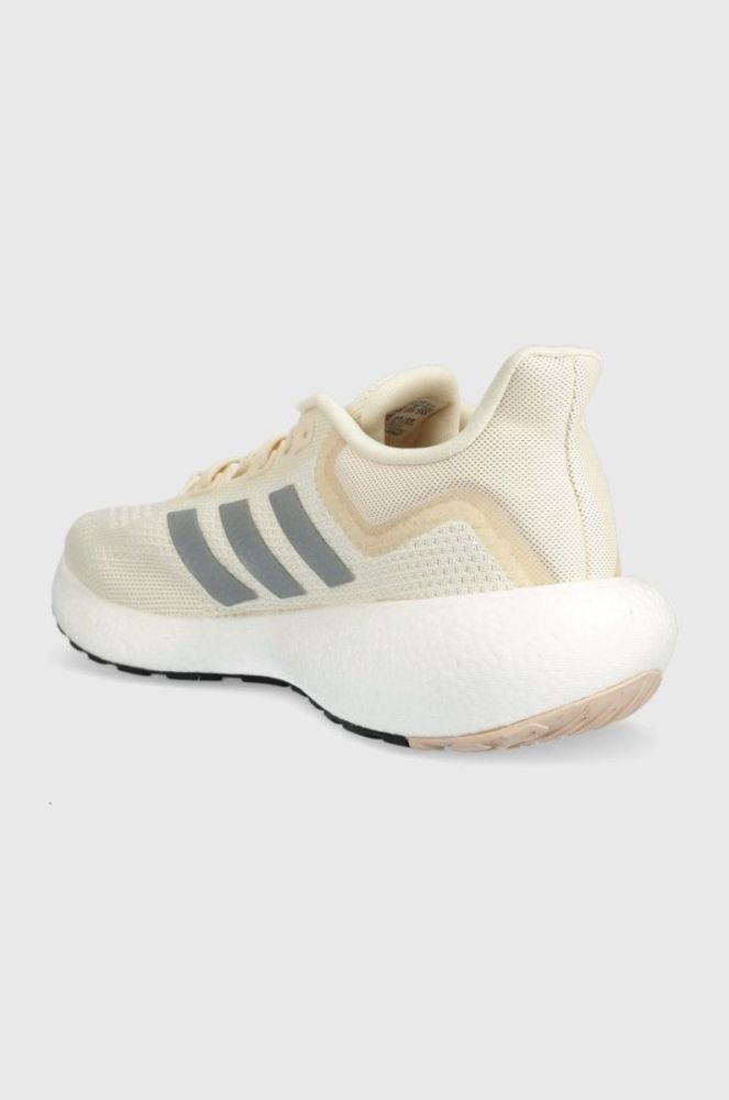 Бігові кросівки adidas Performance Pureboost Jet колір бежевий фото 3