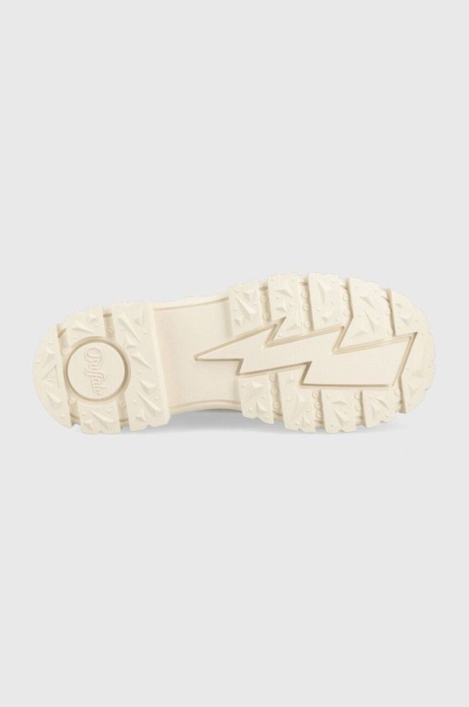 Черевики Buffalo Aspha NC Mid Laceup жіночі колір бежевий на платформі фото 5