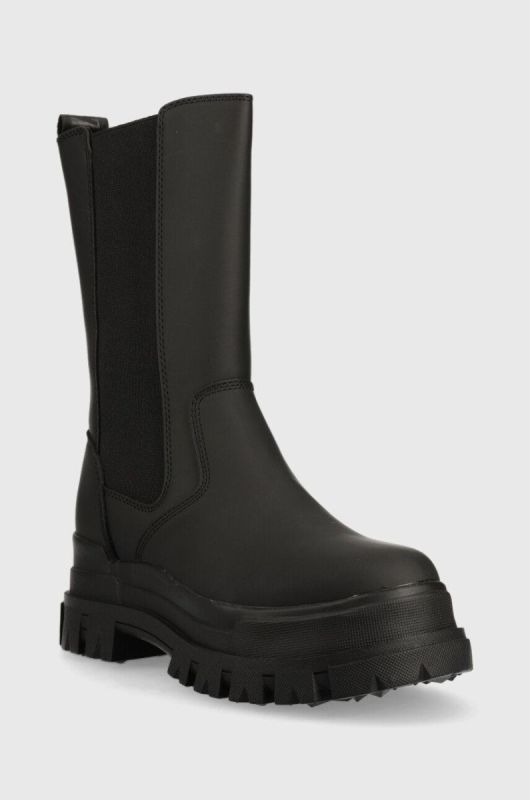 Черевики Buffalo Aspha Clf Rain Chelsea Hi жіночі колір чорний на платформі фото 2