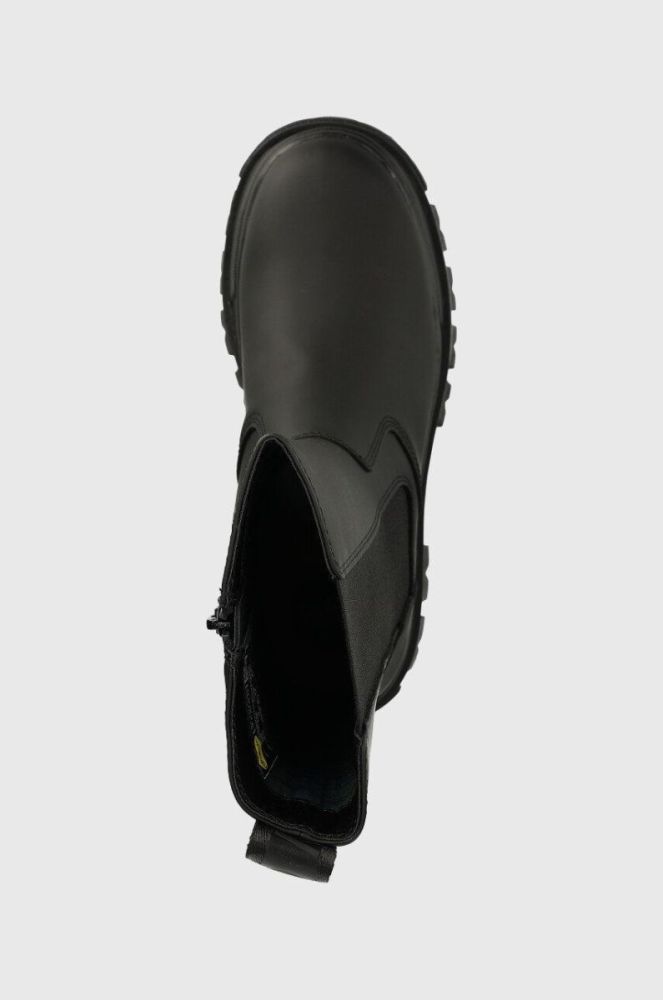 Черевики Buffalo Aspha Clf Rain Chelsea Hi жіночі колір чорний на платформі фото 4